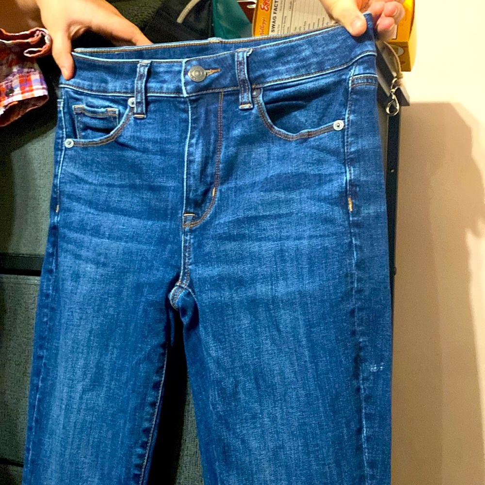 Dark denim jeans . American eagle size 2 short